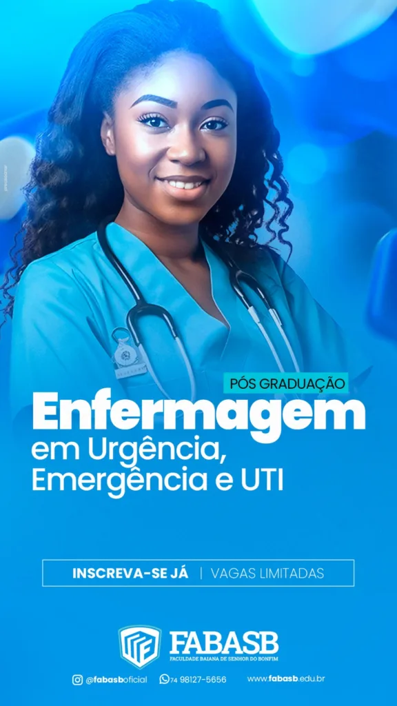 Fabasb Abre Inscrições Para Pós Graduação Em Enfermagem Urgência Emergência E Uti Bonfim 5874